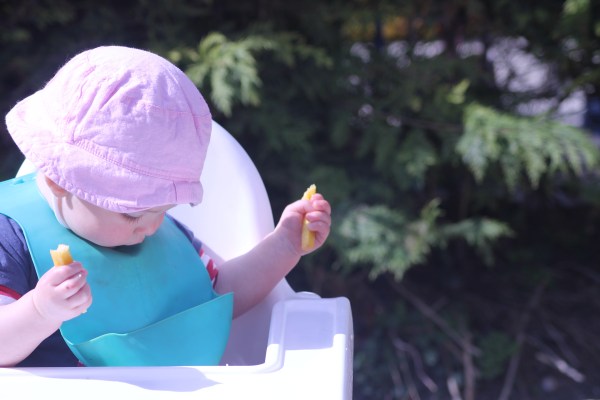 Cheesy baked Polenta chips @ healthyfoodiebaby2