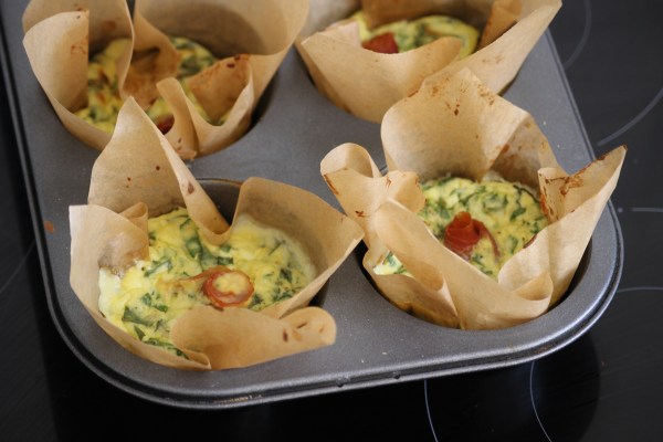 Crust-free spinach and ricotta quiche@ healthy foodie baby