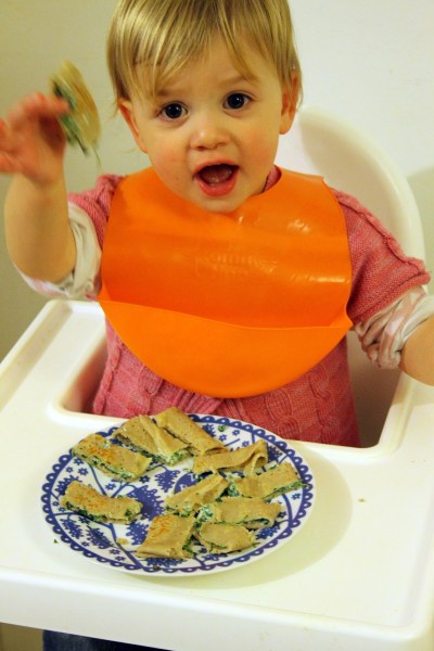 Buckwheat pancakes with Ricotta & spinach @ Healthyfoodie baby.2